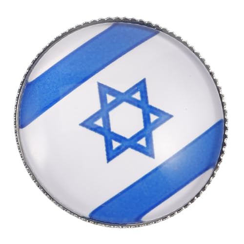 SAFIGLE Flag Pin Badge Kristallglas Brosche für Männer Frauen Vielseitig Einsetzbar für Kleidung Hüte Rucksäcke Stilvolle Anstecknadel von SAFIGLE