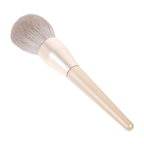 SAFIGLE Fluffiger Make-up Pinsel Für Lose Puder Ergonomischer Kosmetik Pinsel Für Foundation Blush Und Concealer Weicher Synthetischer Haarpinsel Für Frauen Und Mädchen von SAFIGLE