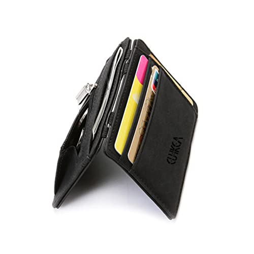 SAFIGLE Frau Geldbörse kreditkartenhalter Credit Card Holder geldbörse Clip münztasche Brieftasche für Kartenhalter Herren Geldbörse Pu-Geldbörse Frau Halter Klipp Muschelschale von SAFIGLE