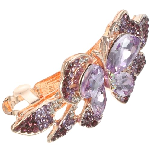 SAFIGLE Frühling Haarklammer Schmetterling Haarspange mit Strass Damen Haarschmuck für Verschiedene Anlässe für Hochzeit Geburtstag und Mehr von SAFIGLE