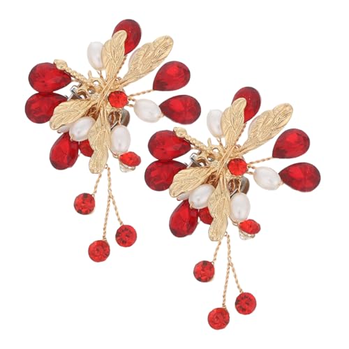 SAFIGLE Funkelnde Schuhclips mit Strass-perlen Abnehmbare Hochzeitsschmuck-dekoration für Damen High Heels Modische Sichere und Vielseitige Schuhaccessoires von SAFIGLE