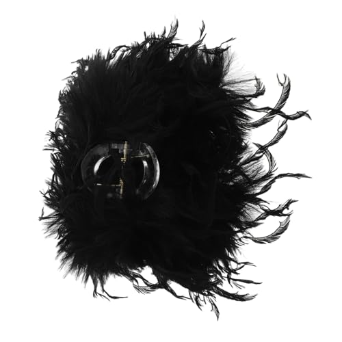 SAFIGLE Fuzzy -klauenklammern Für Dicke Haare Süßer Fuzzy Clip Für Frauen Mädchen Weiche Haarklammern Süße Barrettes -kieferklemmen Und Accessoires Für Frauen Und Mädchen Schwarz SAFIGLE Fuzzy -klauenklammern Für Dicke Haare Süßer Fuzzy Clip Für Frauen Mädchen Weiche Haarklammern Süße Barrettes -kieferklemmen Und Accessoires Für Frauen Und Mädchen Schwarz von SAFIGLE