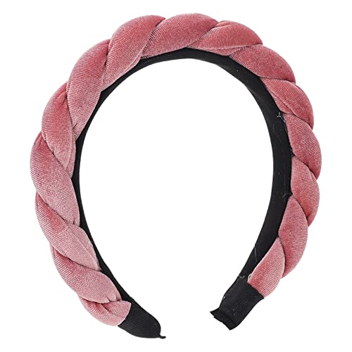SAFIGLE Geflochtenes Stirnband Für Damen Haarband Aus Weichem Material Für Besondere Anlässe Verschiedene Frisuren Zartem von SAFIGLE