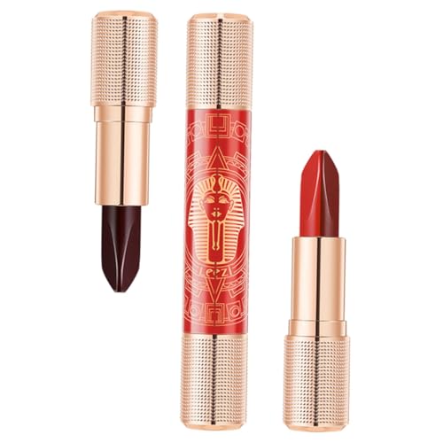 SAFIGLE Glatter Lippenstift Für Damen Make-up Lippenstift Mit Feuchtigkeitslip Gloss Glänzender Design von SAFIGLE