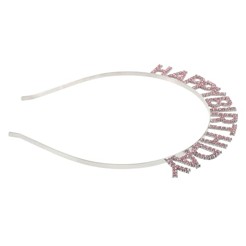 SAFIGLE Glitzerndes Haarband für Geburtstagsfeiern Delikates Kopfstück mit Happy Birthday Schriftzug Hautfreundlich und Langlebig für Festliche Anlässe SAFIGLE Glitzerndes Haarband für Geburtstagsfeiern Delikates Kopfstück mit Happy Birthday Schriftzug Hautfreundlich und Langlebig für Festliche Anlässe von SAFIGLE
