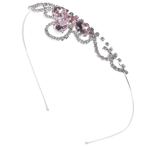 SAFIGLE Glitzerndes Strass Haarband für Teenager Leichtes Langlebiges Haarschmuck Accessoire Elegant für Hochzeit Geburtstag Party und Festliche Anlässe von SAFIGLE