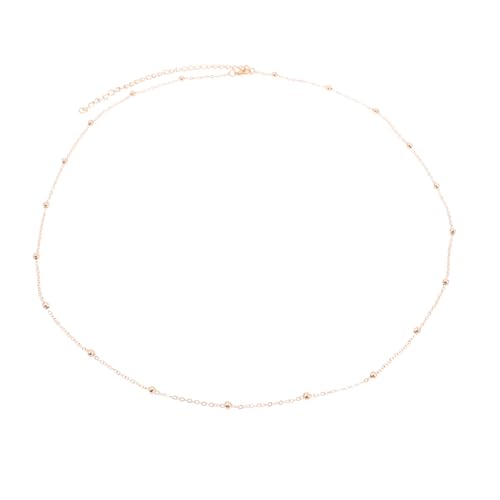 SAFIGLE Goldfarbener Bauchkettengürtel aus Verstellbare Taillenkette Damen Schmuck für Sommer Strand Body Chain Eleganter Körperschmuck für Party Club von SAFIGLE