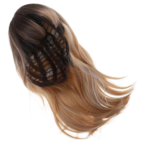 SAFIGLE Gradient Schulterlanger Bob Perücke Damen Synthetische Haare Leicht Pflegbar Für Cosplay Halloween Alltag Stilvoll Und von SAFIGLE
