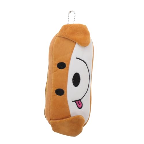 SAFIGLE Großes Kapazitäts Federmäppchen Plüsch Cartoon Mäppchen mit Reißverschluss Vielseitig für Schule Makeup Niedliches Stiftemäppchen für Jungen Mädchen Schüler von SAFIGLE