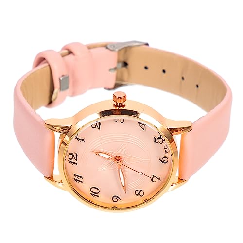 SAFIGLE Damen Armbanduhr Mit Schlichtem Design Quarzwerk Und Lederarmband Elegante Uhr Für Alltag Als Modisches Accessoire Für Frauen von SAFIGLE