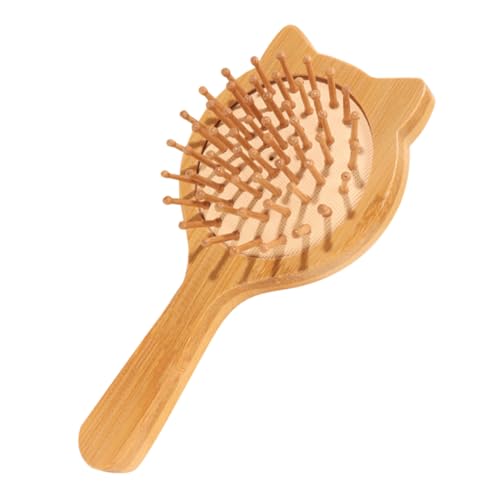 SAFIGLE Haarbürste aus Holz für Damen und Mädchen Cartoon Haarkamm mit Sanften Zähnen Entwirrende Haarbürste für Sanfte Kopfhautmassage und Effektives Styling für Dünnes Haar SAFIGLE Haarbürste aus Holz für Damen und Mädchen Cartoon Haarkamm mit Sanften Zähnen Entwirrende Haarbürste für Sanfte Kopfhautmassage und Effektives Styling für Dünnes Haar von SAFIGLE