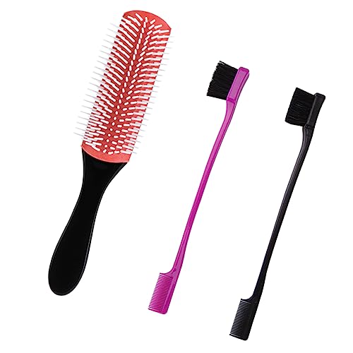 SAFIGLE Haarkamm Kissen-massagekamm Und Haarbürsten Frauen Inklusive Antistatischem Gummipad Für Haarkontrolle Beim Stylen Geeignet Für Dickeres Längeres Haar von SAFIGLE