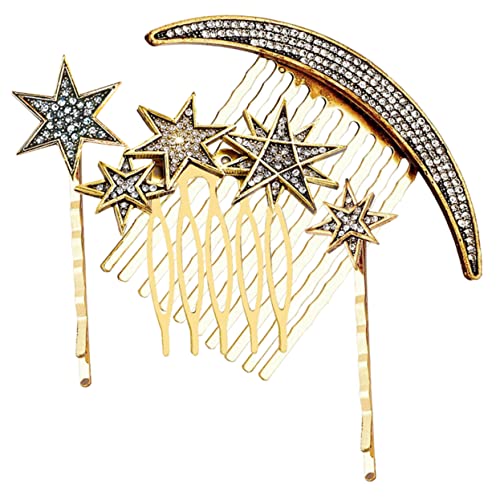 SAFIGLE Haarkamm-clip Und Haarnadel Vintage Haar-seite-kämme Haarspange Für Hochzeit Karneval Und Partys Haarschmuck Für Frauen von SAFIGLE