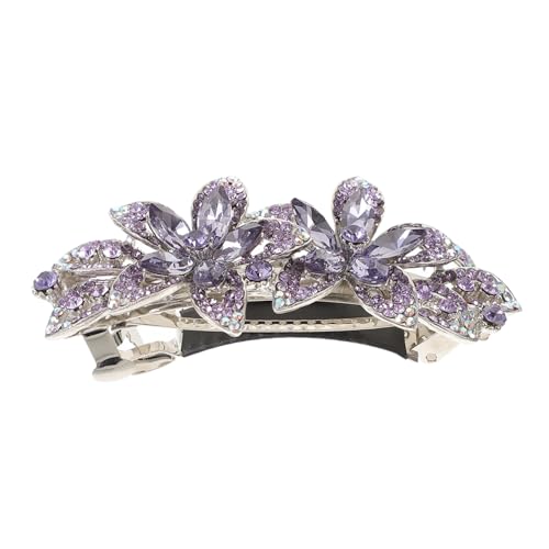 SAFIGLE Blumen-strass-haarspange Aus Metall Kleine Dekorative Haarspange Für Damen Geeignet Für Verschiedene Haarstile Und Anlässe SAFIGLE Blumen-strass-haarspange Aus Metall Kleine Dekorative Haarspange Für Damen Geeignet Für Verschiedene Haarstile Und Anlässe von SAFIGLE