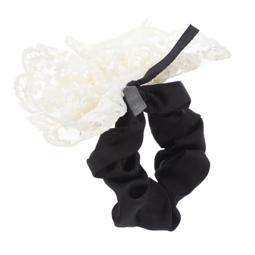 SAFIGLE Boho-haargummi Mit Schleife Spitze Elastisches Haarseil Pferdeschwanzhalter Für Damen Haar-accessoires Für Mädchen von SAFIGLE