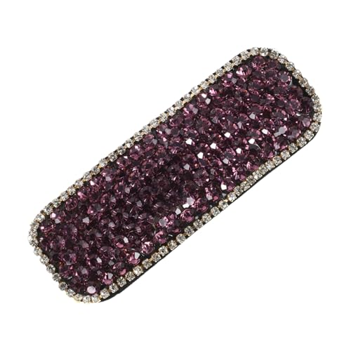 SAFIGLE Haarspange Mit Strasssteinen Für Damen Retro Haarstyling-accessoire Glitzernde Haarspange Für Hochzeit Seitenspange Und Ponyspange Langlebiger Haarschmuck von SAFIGLE