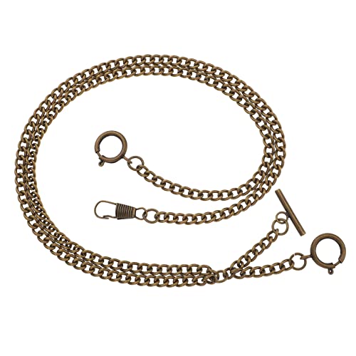 SAFIGLE Hängende Kette Für Taschenuhren Metall Lange Vintage-Design Kette Für Herren Zur Dekoration Von Kleidung Handtaschen Und Jeans von SAFIGLE