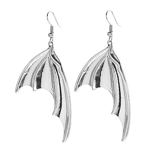 SAFIGLE Halloween Gothic Fledermaus Ohrhänger Damen Ohrschmuck Metall Vampir Kostüm Schmuck für Party und Alltag von SAFIGLE