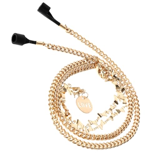 SAFIGLE Anti-verlust Halskette Für Ohrhörer Kreatives -nackenkettchen Aus Hochwertigem Metall Für Damen Sicherer Halt Beim Sport Alltag Schützender Schmuck Für Aktive von SAFIGLE