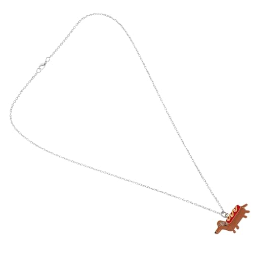 SAFIGLE Halskette Mit Hundedekor Aus Legierung Halskette Mit Hundemodellierung Hundeanhänger Schmuck Für Männer Und Frauen von SAFIGLE