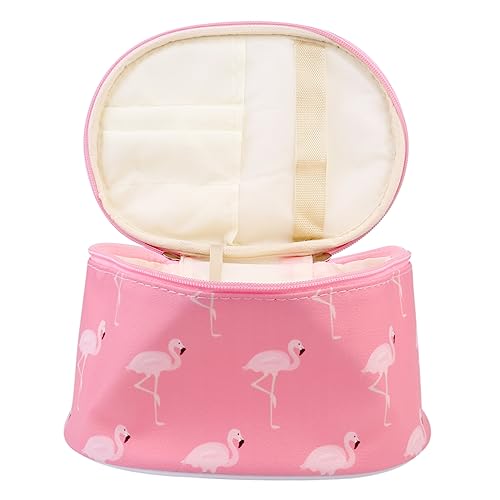 SAFIGLE Flamingo Kosmetiktasche Aus Pu-Material Mit Reißverschluss Make-up Organizer Für Reisen Ausreichend Raum Für Hautpflegeprodukte Und Make-up-Artikel Leicht Und Schmutzabweisend SAFIGLE Flamingo Kosmetiktasche Aus Pu-Material Mit Reißverschluss Make-up Organizer Für Reisen Ausreichend Raum Für Hautpflegeprodukte Und Make-up-Artikel Leicht Und Schmutzabweisend von SAFIGLE