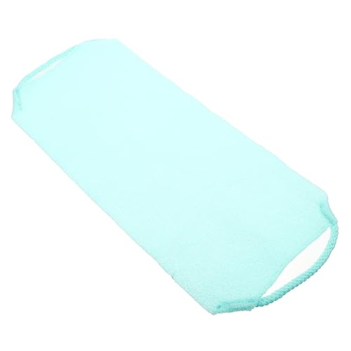 SAFIGLE Doppelseitiges Duschtuch Rückenwäscher Gurt Peeling Körperwäscher Langes Badetuch Für Rückenreinigung Mit Aufhängeschlaufe von SAFIGLE