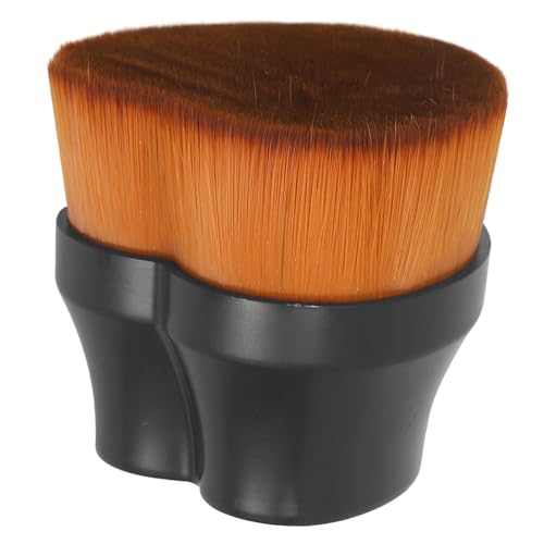 SAFIGLE Grundierungspinsel in Herzform Make-up-pinsel Aus Hochwertigen Materialien Rougepinsel Für Flüssige Grundierung Puderpinsel Mit Flacher Oberseite Für Damen Tragbarer Make-up-pinsel von SAFIGLE
