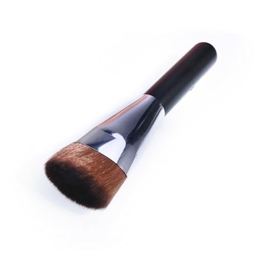 SAFIGLE Hochdichter Puderpinsel mit Kunststoffgriff Weicher Make up Pinsel für Lose Puder und Foundation Professionelles Kosmetikwerkzeug für Frauen Langlebig und Hautfreundlich von SAFIGLE