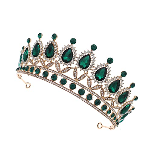 SAFIGLE Hochzeit Tiara Krone für Damen Vintage Haaraccessoire Brautkrone für Hochzeiten und Partys Leicht und Komfortabel Hypoallergenes Design Perfekter Schmuck für Braut von SAFIGLE