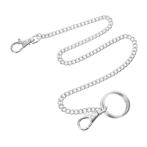 SAFIGLE Herren Jeans Hosenkette Funktionelle Und Stylische Geldbörsenkette Mit Karabinerverschluss von SAFIGLE