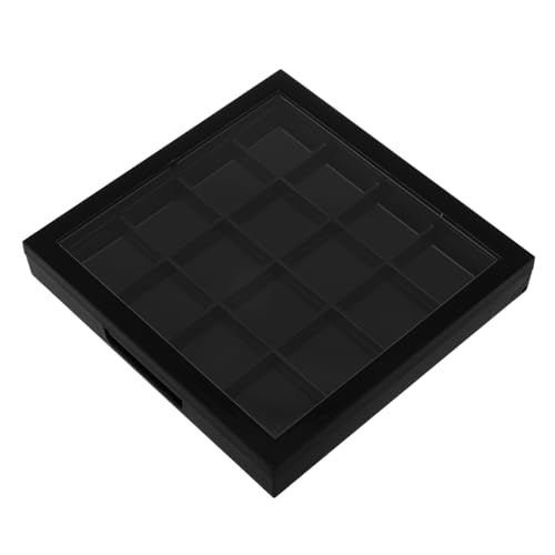 SAFIGLE Lidschatten-pigmentbox Mit Fächern Diy-lidschatten-werkzeug Leere Lidschattenplatte Lidschatten-presswerkzeug Tragbare Lippenstiftpalette Für Reisen Und Täglichen Gebrauch von SAFIGLE