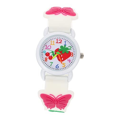 SAFIGLE Kinderuhr Cartoon Silikon Junge Mädchen Armbanduhr Für Mädchen Und Jungen Leichte Und Schlichte Design Geeignet Für Schulanzug Und Alltag Umweltfreundlich Und Sicher von SAFIGLE