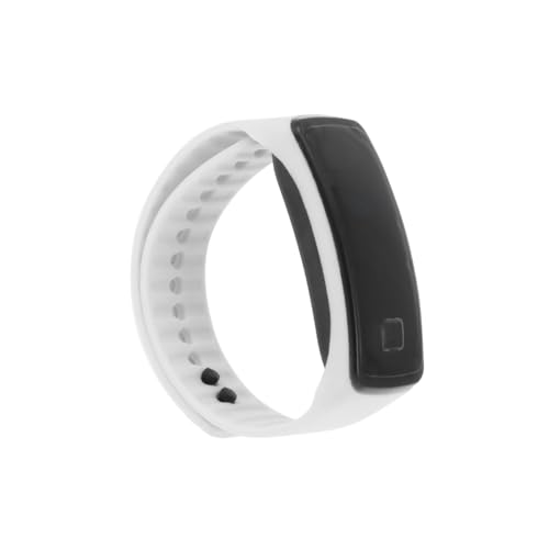 SAFIGLE Kinderuhr Mit Silikonem Armband Digitale Outdoor-Armbanduhr Für Jungen Und Mädchen Wasserfest Mit -anzeige Für Datum Weiß von SAFIGLE