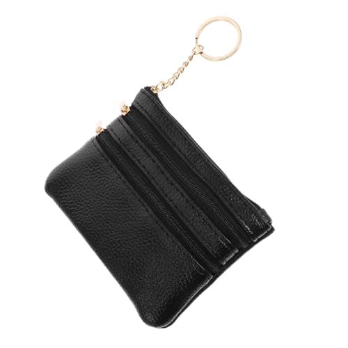 SAFIGLE Kleine Geldbörse Damen aus Weichem Pu Material mit Sicherem Reißverschluss Multifunktionale Schlüsselbörse Kompaktes Portemonnaie für Frauen Handliche Brieftasche für Alltag und von SAFIGLE