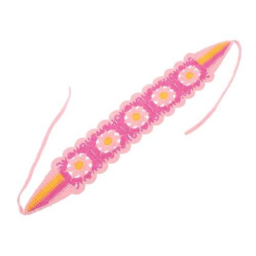 SAFIGLE Kleines Häkel Stirnband für Damen Handgefertigtes Haarband Zarter Strand und Freizeitlooks aus Weichem Langlebigem Strickmaterial von SAFIGLE