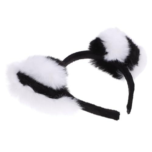SAFIGLE Kleines Waschbärstadband Waschbär-stirnband Rehbraune Ohren Kopfbedeckungen Mit Tierohren Waschbärohren Haarreif Party Verkleiden Kostüm Kopfbedeckung Polyester von SAFIGLE