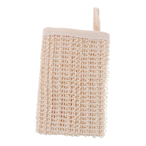 SAFIGLE Körperpeeling Handtuch aus Natürlichem Baumwoll Effektiver Duschschrubber für Hautreinigung und Entspannung mit Praktischem Aufhängeschnur für Tägliche Pflege von SAFIGLE