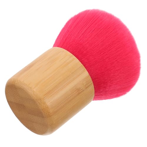 SAFIGLE Kompakter Makeup Pinsel mit Holzgriff Weiche Synthetische Borsten für Lose Puder Foundation und Highlighting Reisefreundlich Langlebig und Sanft zur Haut Vielseitiges von SAFIGLE