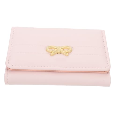 SAFIGLE Koreanische Damen Geldbörse Kurz Small Money Pouch Leicht Kompakt Mit Schmetterlingsdetail Trendiges Design Für Alltag Reisen von SAFIGLE