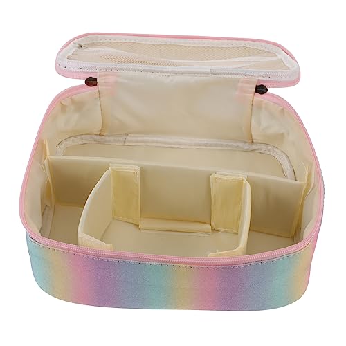 SAFIGLE Kosmetikkoffer Organizer Kosmetikbeutel Schminkbeutel Canvas Kosmetiktasche Reise Make up Tasche Kulturbeutel Reisen Waschbeutel Mehrzweck Schminktasche von SAFIGLE