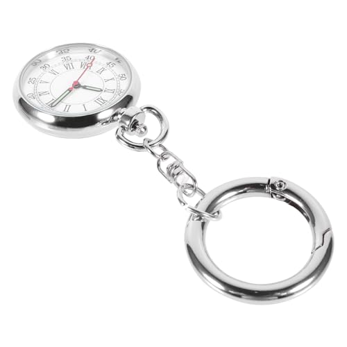 SAFIGLE Taschenuhr Für Krankenschwestern Leuchtende Hängeuhr Mit Quarzwerk Robust Und Präzise Supertransparentes Leicht Tragbar Als Schlüsselanhänger von SAFIGLE