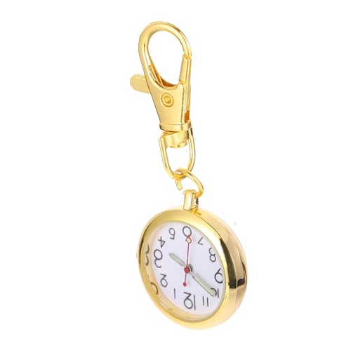 SAFIGLE Krankenschwesteruhr Clip on Taschenuhr Mit Schlüsselanhänger Quarzwerk Hängende Uhr Für Pflegekräfte Stilvolles Design Für Ärzte Und Schwestern Geschenkidee Für von SAFIGLE