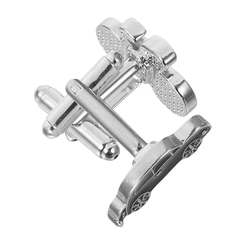 SAFIGLE Kreative Manschettenknöpfe Auto Fahrrad aus Langlebiger Legierung Tropfen-öl-design Stilvolle Herren-accessoires für Anzug Business Freizeit für Fahrzeugliebhaber von SAFIGLE