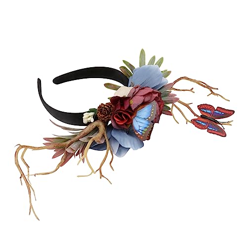SAFIGLE Kreativer Haarreifen mit Rentiergeweih Design Rutschfest Langlebig Modisches Party Accessoire für Damen zu Weihnachten Geburtstagen Halloween und Cosplay Bequem und Sicher zu von SAFIGLE