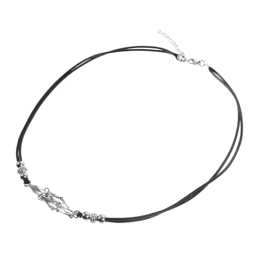 SAFIGLE Kristallstein-halter-halskette Verstellbare Kette Für Kristallanhänger Metallkäfig Mit Netz-cage Schlichtes Design Für Damen Für Schmuckkreation Und Diy von SAFIGLE