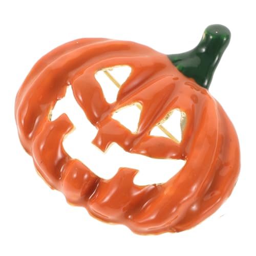 SAFIGLE Kürbis-brosche Halloween-deko-anstecknadel Vintage-brosche für Damen Modisches und Vielseitiges Accessoire SAFIGLE Kürbis-brosche Halloween-deko-anstecknadel Vintage-brosche für Damen Modisches und Vielseitiges Accessoire von SAFIGLE