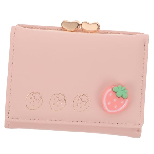 SAFIGLE Kleine Damen Geldbörse Süßer Pu-Clutch Geldbeutel Mit Fächern Für Karten Und Münzen Praktisches Design Für Shopping Und Freizeit Cartoon Wallet von SAFIGLE
