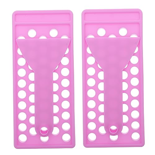 SAFIGLE Lippenbalsam Bastelset 2 Stück Selbstgemacht Lipgloss Füllschalen mit Spachtel Lippenstift Füller für Selbstgemachten Lippenbalsam Geeignet für Mädchen und Bastelprojekte von SAFIGLE