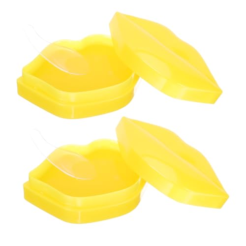 SAFIGLE Lippenmaske Mit Feuchtigkeitspads Für Damen Peeling-lippenmasken Zur Pflege Tragbare Lippenfolien-boxen Für Gesunde Lippenpflegeprodukte von SAFIGLE