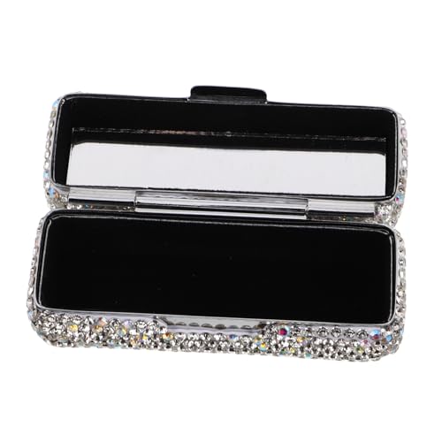 SAFIGLE Lippenstiftetui Mit Spiegel Aufbewahrungsbox Für Make-up Tragbarer Lippenstifthalter Reise-Organizer Für Handtasche Halter Für Lipgloss Und Lippenstift von SAFIGLE